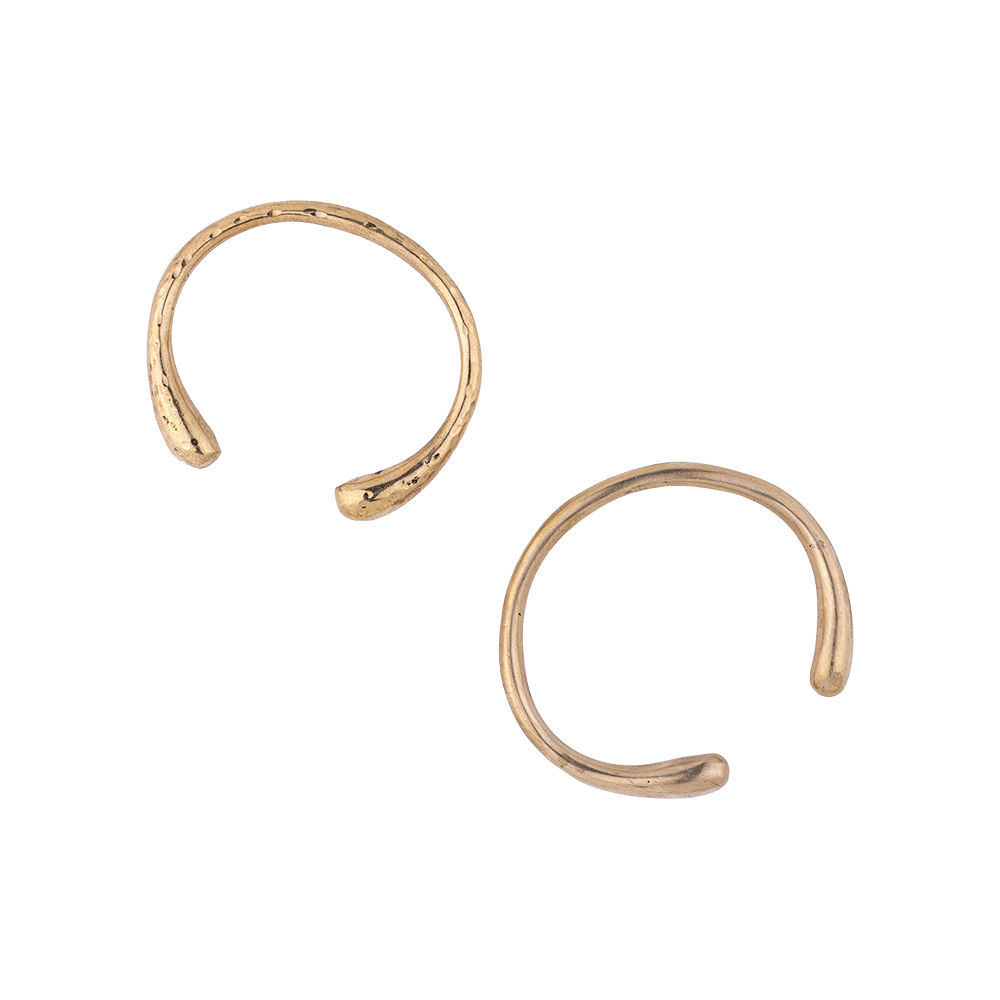 Brass Bangle — Pair